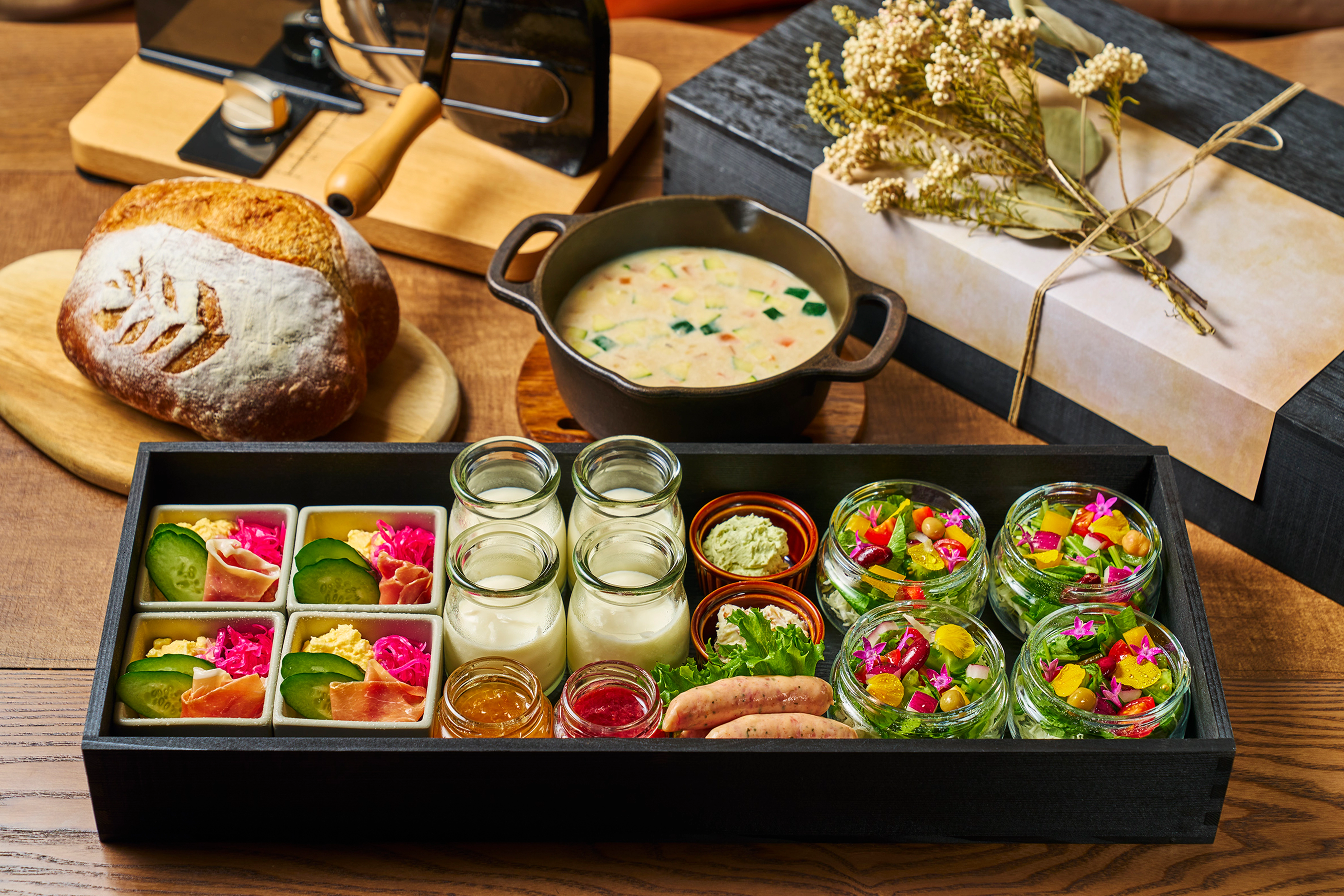 朝食もデリシャスギフトで